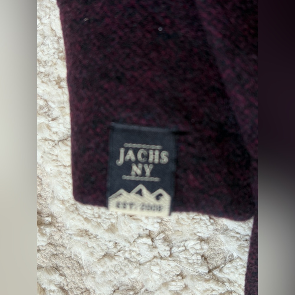 Jachs Men's Heather Burgundy Sweater L - Picture 8 of 8